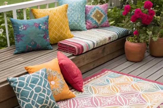Giardino Estate Decorazioni Stile Cuscini Tappeti Outdoor Oggettistica - Demo 1